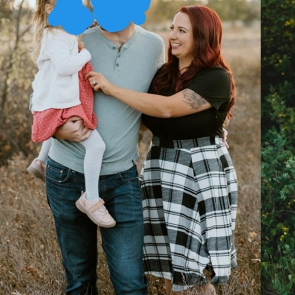 XL Buffalo Plaid Dress - Picture 2 of 2